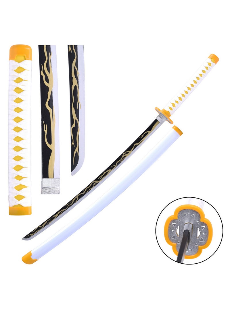 Anime Demon Slayer Zenitsu Agatsuma's Nichirin Toy Wooden Sword