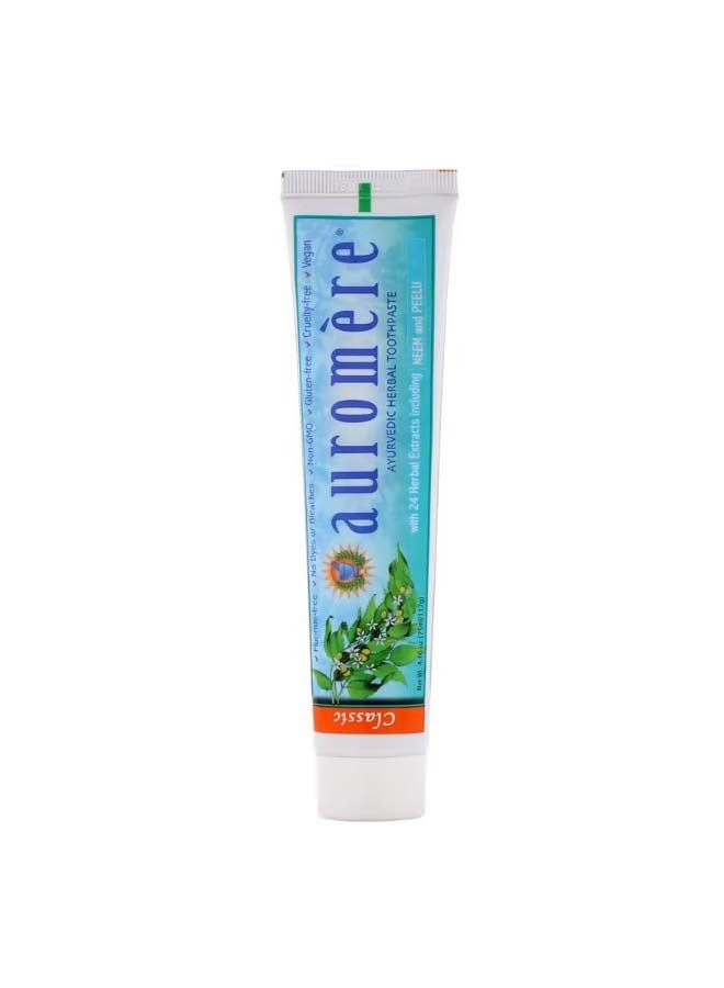 Ayurvedic Herbal Toothpaste Classic 4.16 oz 117 g