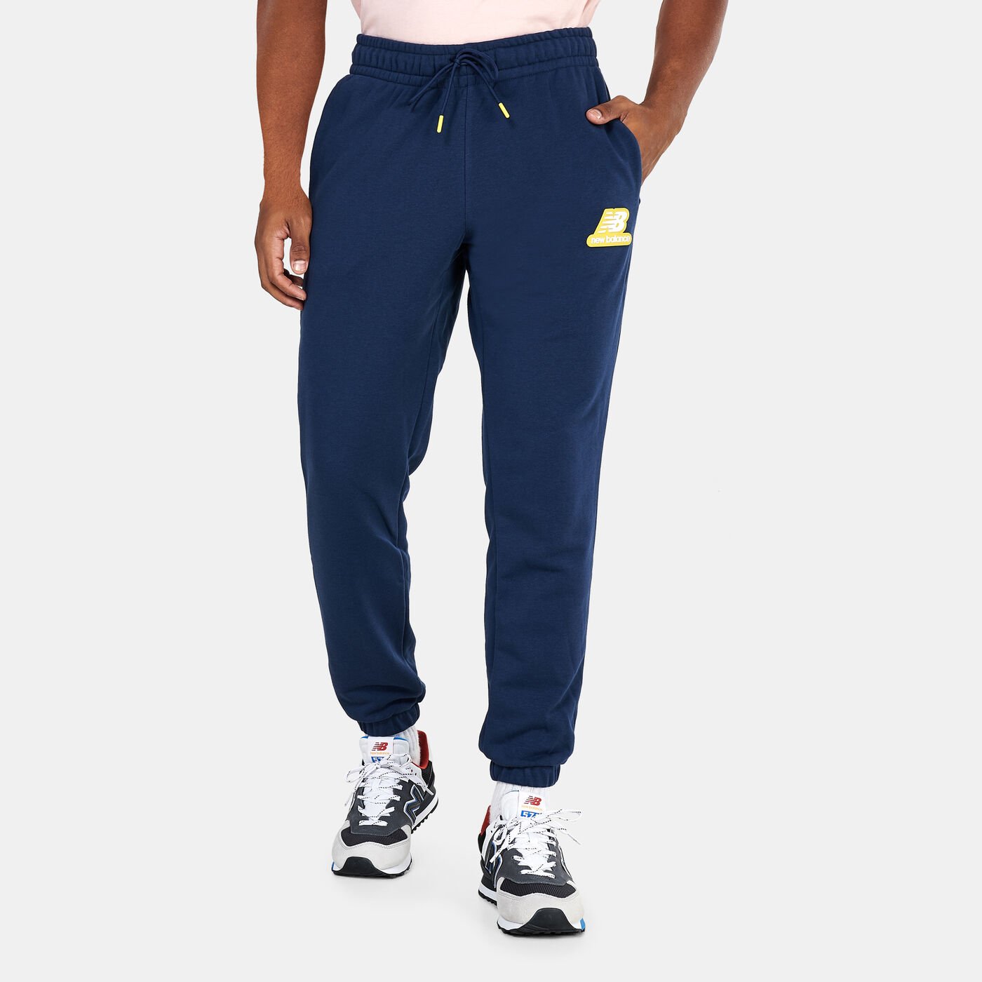 Men's NB Essentials Stacked Rubber Pack Sweatpants