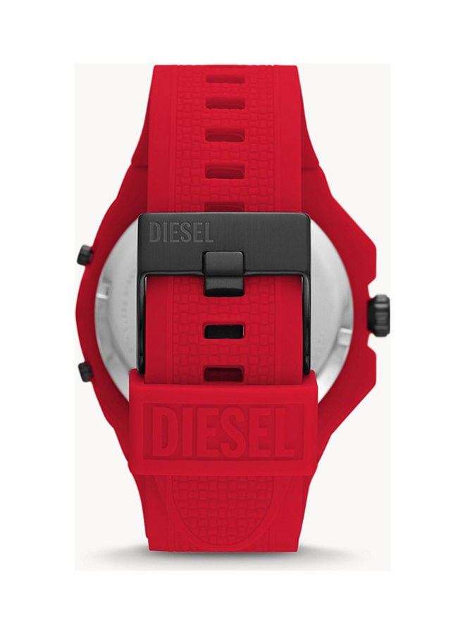 Men's Silicone Analog Wrist Watch DZ1989