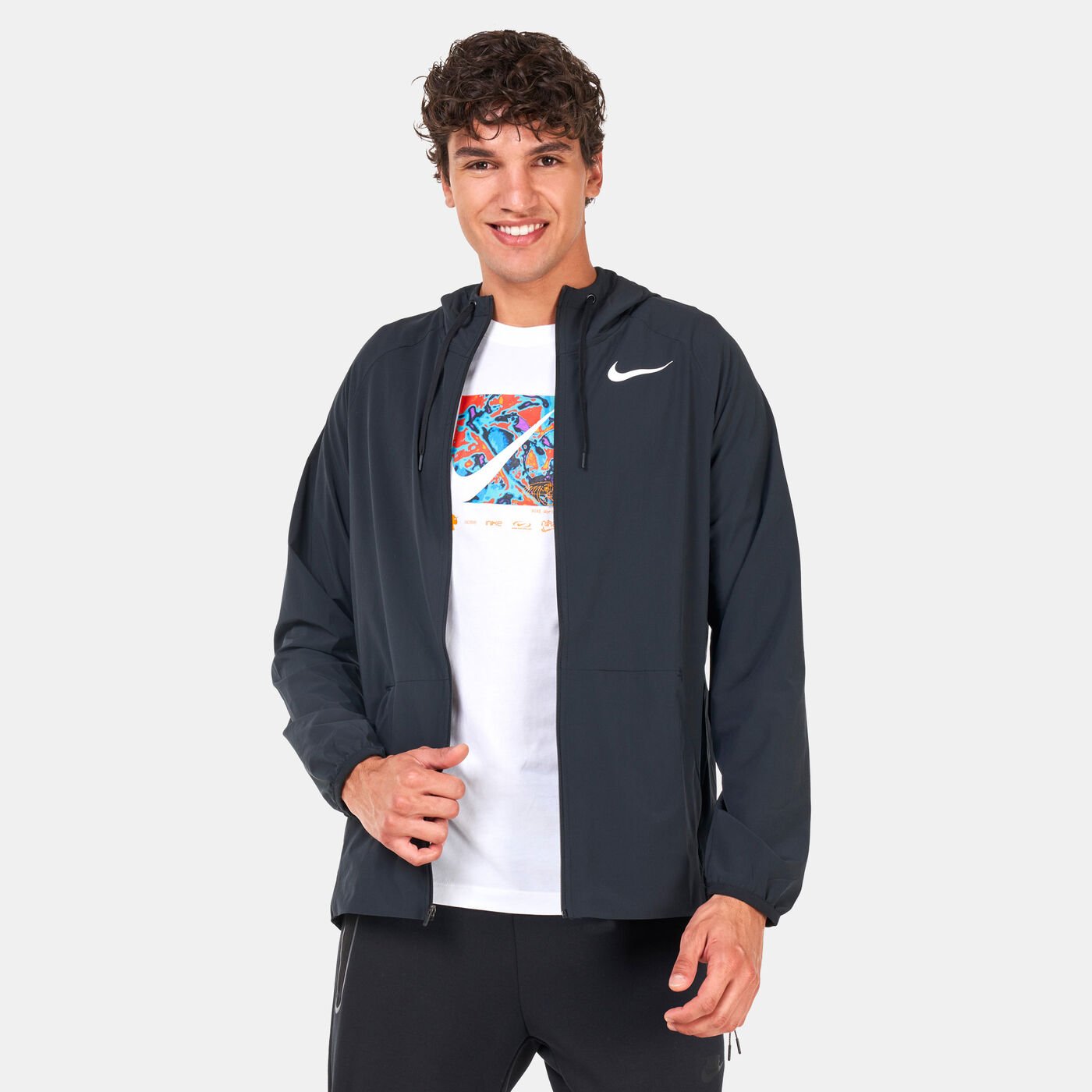 Men's Pro Dri-FIT Flex Vent Max Full-Zip Hooded Training Jacket