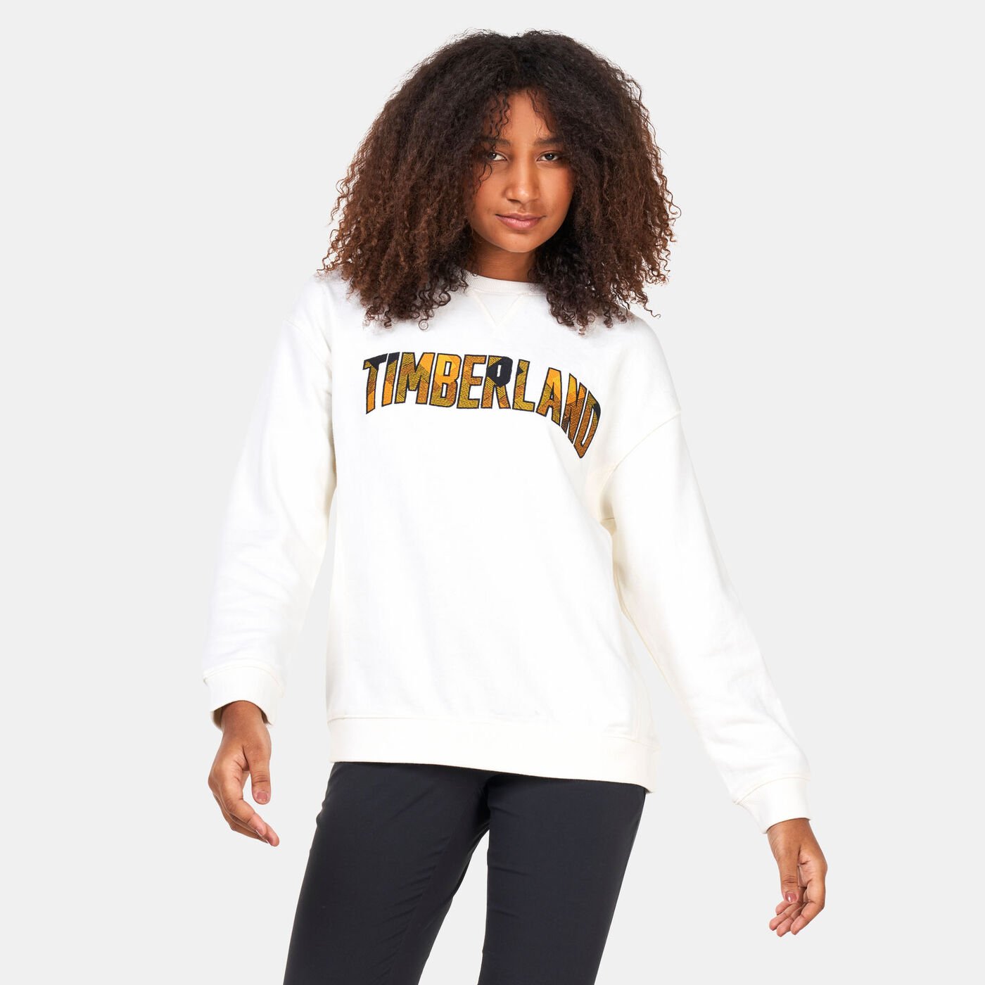 Women's Checkered Logo Sweatshirt