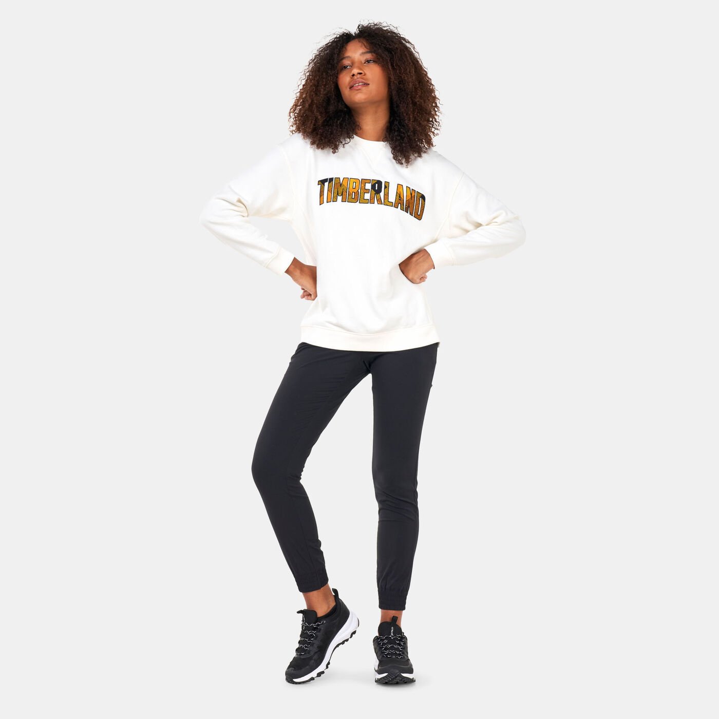 Women's Checkered Logo Sweatshirt