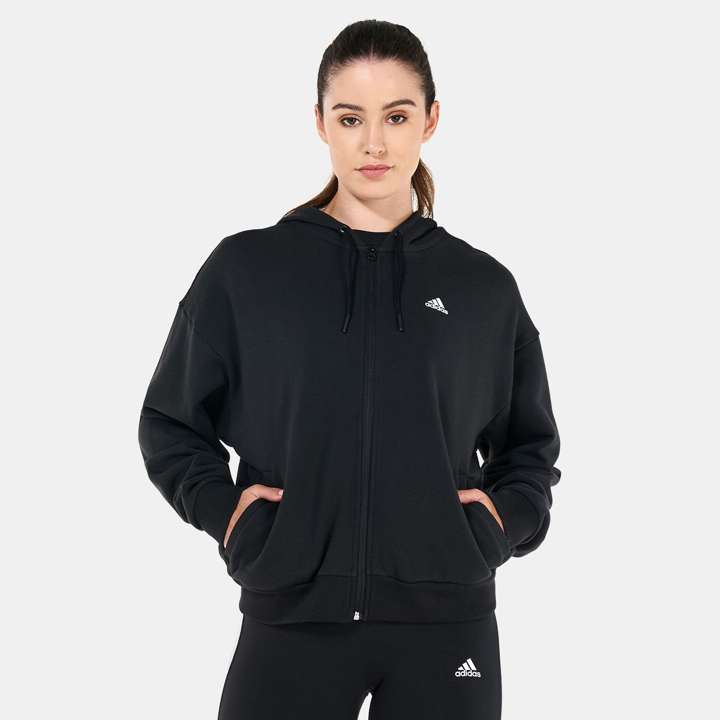 Women's Essentials Logo Full-Zip Hoodie