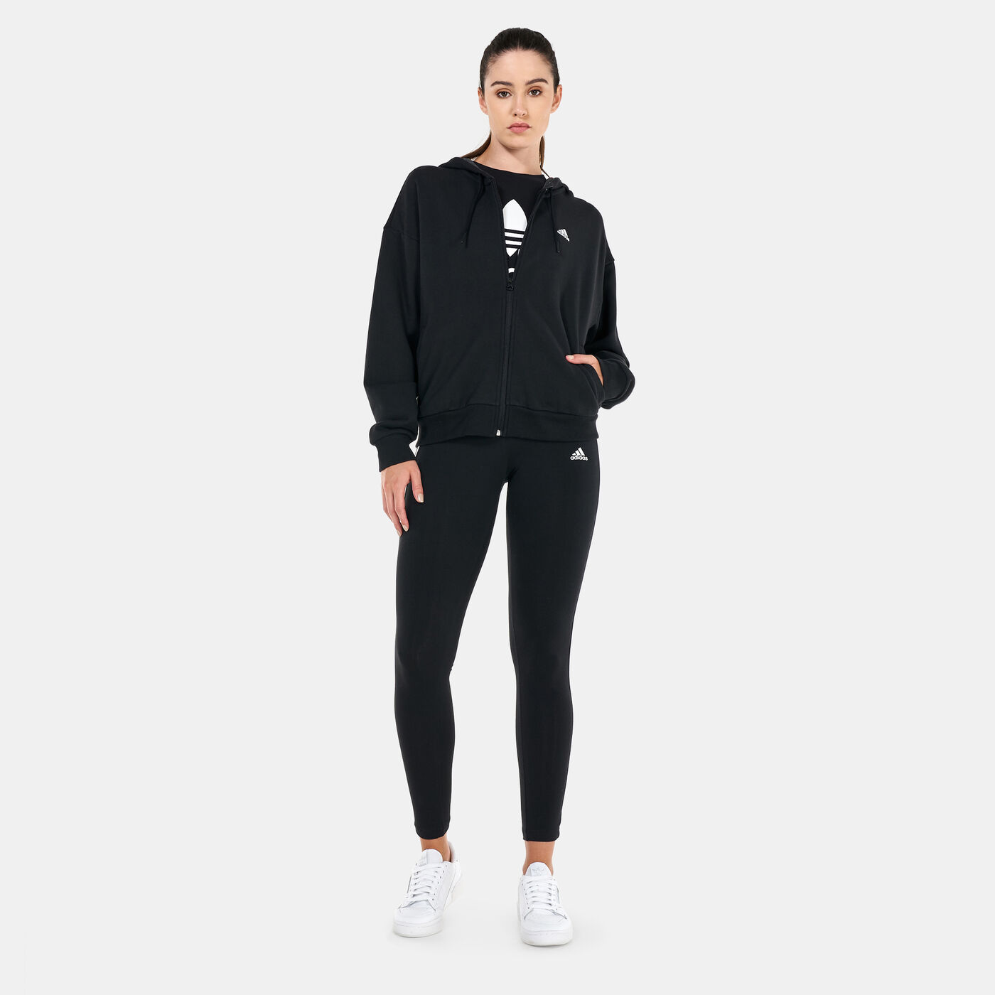 Women's Essentials Logo Full-Zip Hoodie