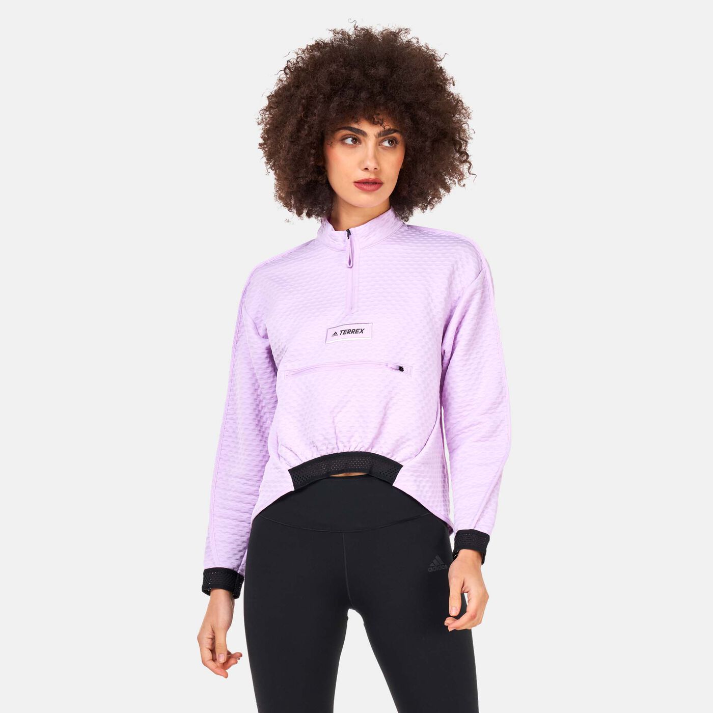 Women's Terrex Hike Half-Zip Fleece Sweatshirt