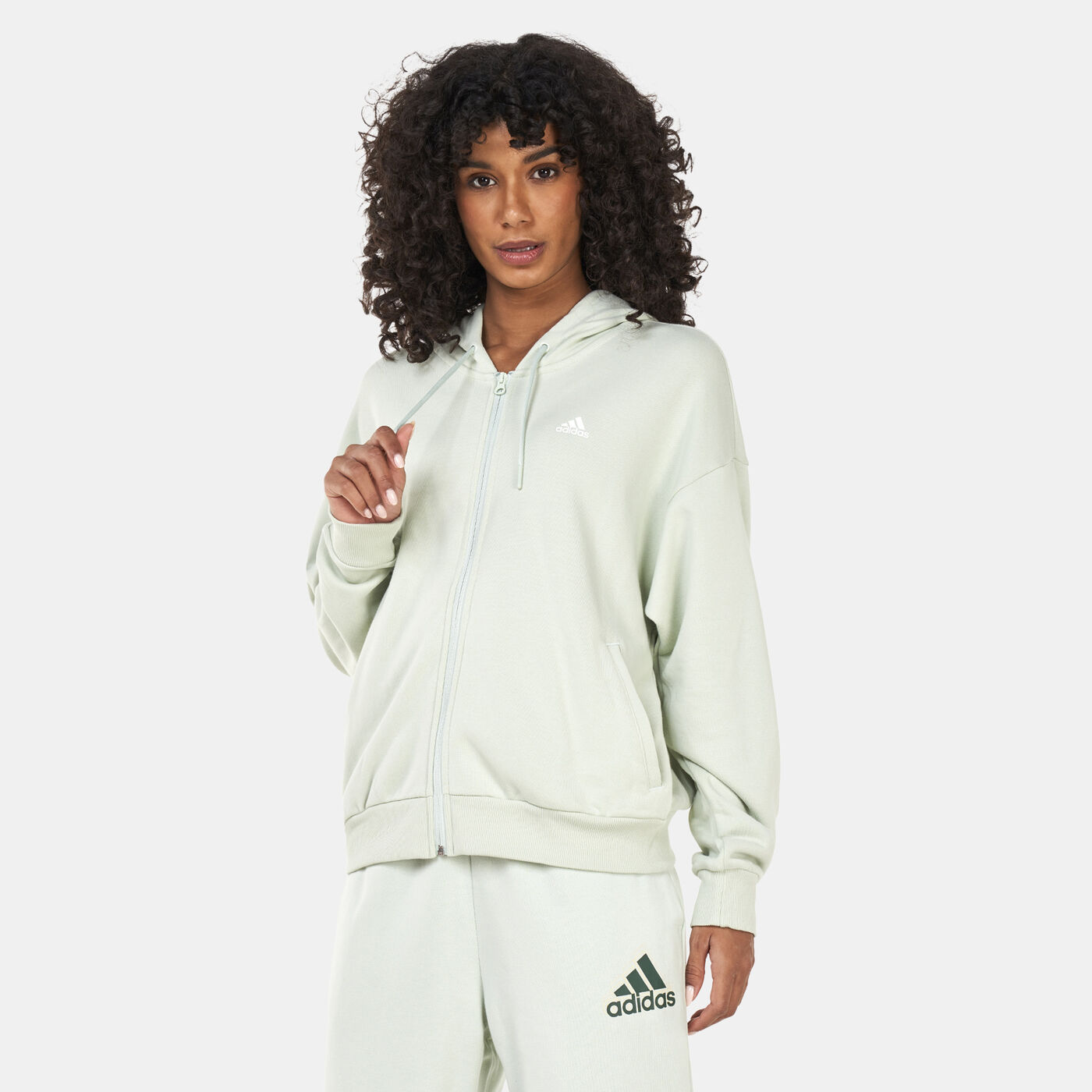 Women's Essentials Logo Full-Zip Hoodie