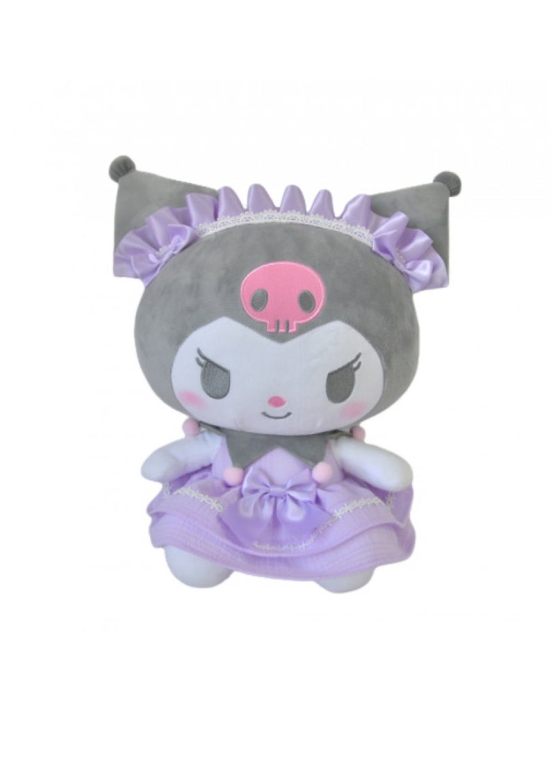 Sanrio Kuromi Doll Plush Toy  Kuromi Maid Collection Purple Doll 28cm