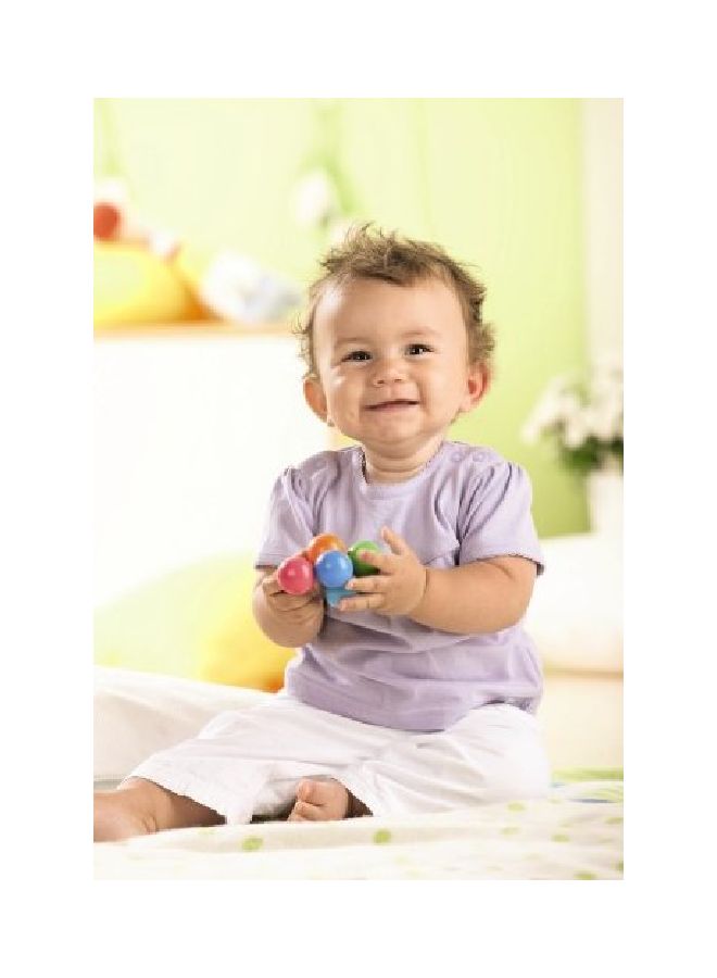 Clutching Rattle And Teether Toy 3856