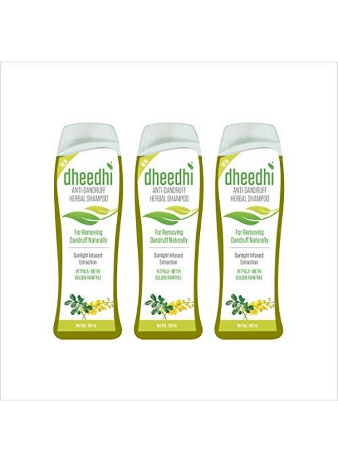 Antidandruff Herbal Shampoo 100 Ml (Pack Of 3)
