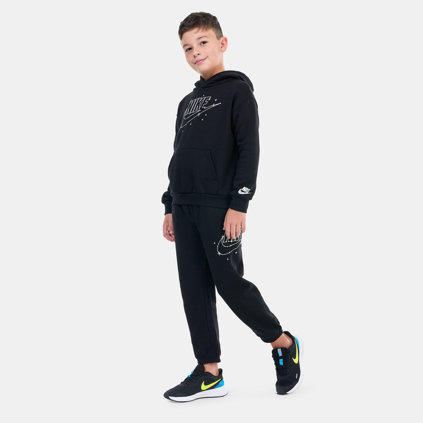 Kids' Sportswear Shine Fleece Sweatpants