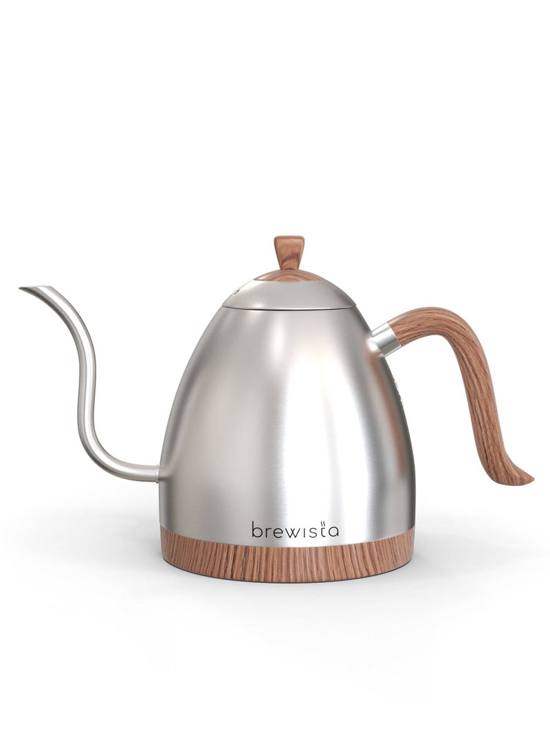 Brewista Artisan Electric Gooseneck Kettle, Silver, 1L