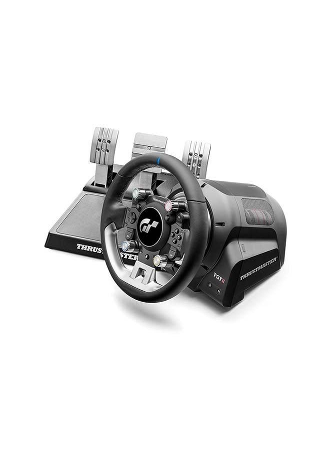 Thrustmaster T-GT II - Racing Wheel with 3 Magnetic Pedal Set, (PS5, PS4, PC)