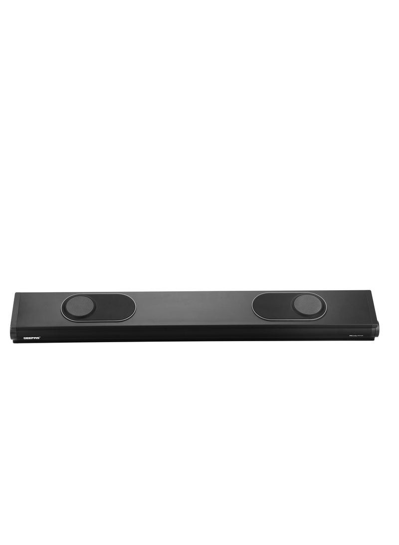 3.2CH All-In-One Dolby ATMOS Sound Bar With 3D Sound And LED Display, USB/AUX/DSB/COAX, Bluetooth 5.0, Optical HDMI & Coaxial  Input, Remote Control, Output Power 160W Peak Power 200W