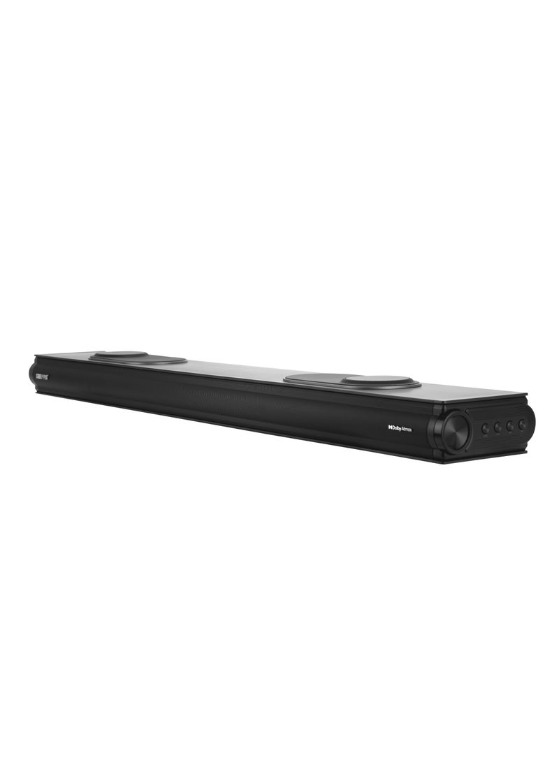 3.2CH All-In-One Dolby ATMOS Sound Bar With 3D Sound And LED Display, USB/AUX/DSB/COAX, Bluetooth 5.0, Optical HDMI & Coaxial  Input, Remote Control, Output Power 160W Peak Power 200W
