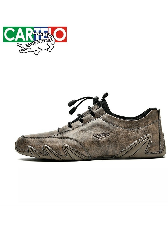 Men's Golf Shoes, Casual Leather Shoes, Low Top Shoes