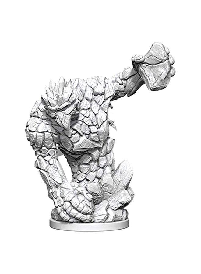 2-Piece Deep Cuts Medium Earth Elemental Unpainted Miniature Toy Set WZK73357