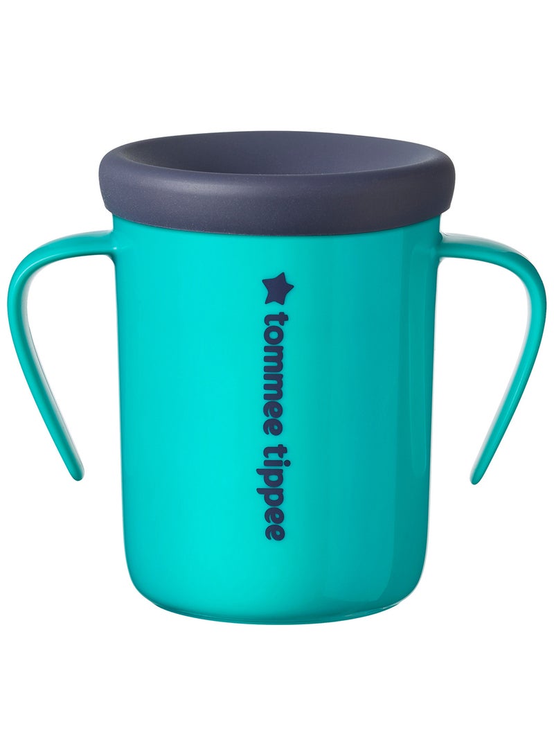 Easiflow 360 Lip Activated Trainer Cup With Easy-Grip Handles Leak-Proof Dentist Recommended 200 ml, 6 Months+  - Assorted