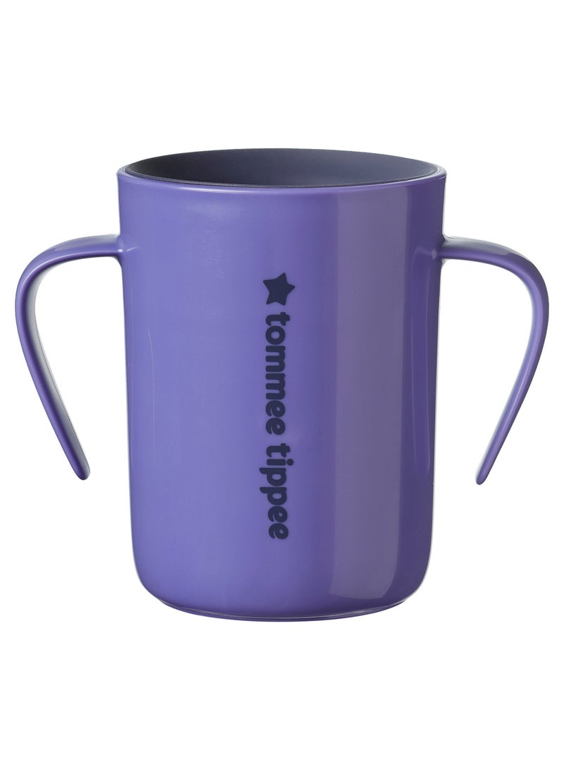 Easiflow 360 Lip Activated Trainer Cup With Easy-Grip Handles Leak-Proof Dentist Recommended 200 ml, 6 Months+  - Assorted