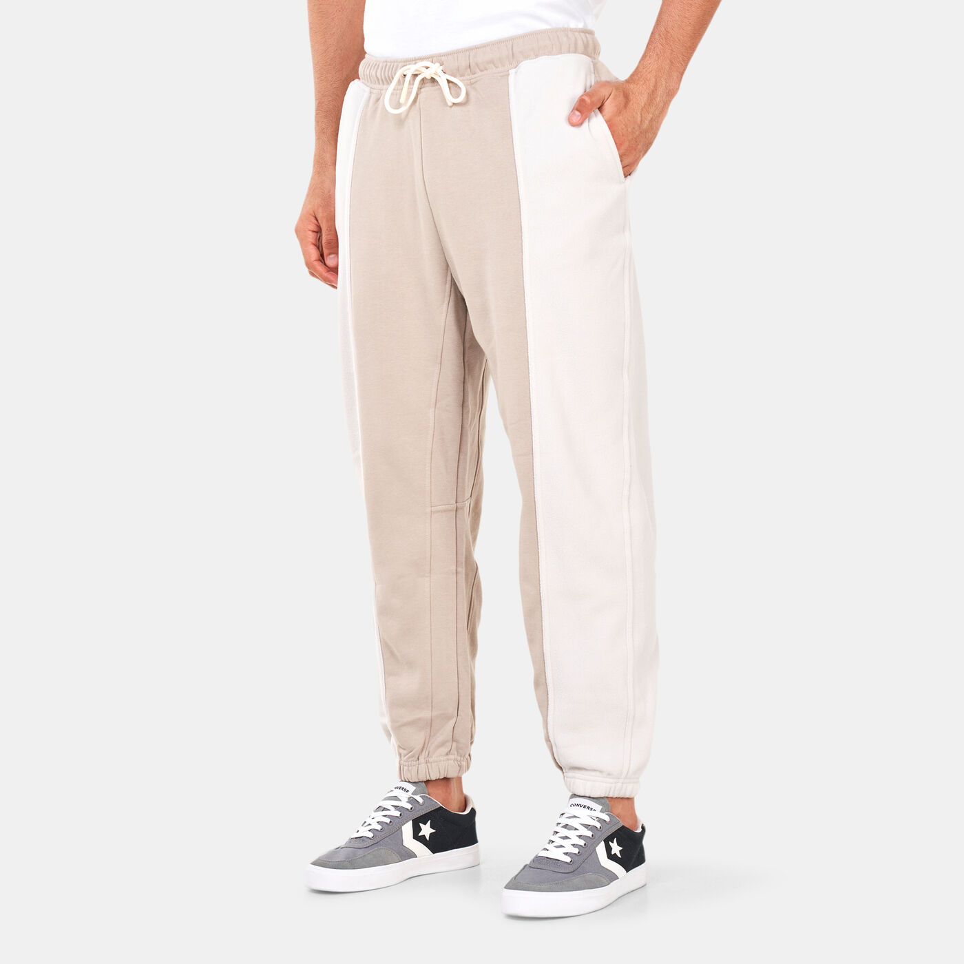 Paneled Knit Joggers