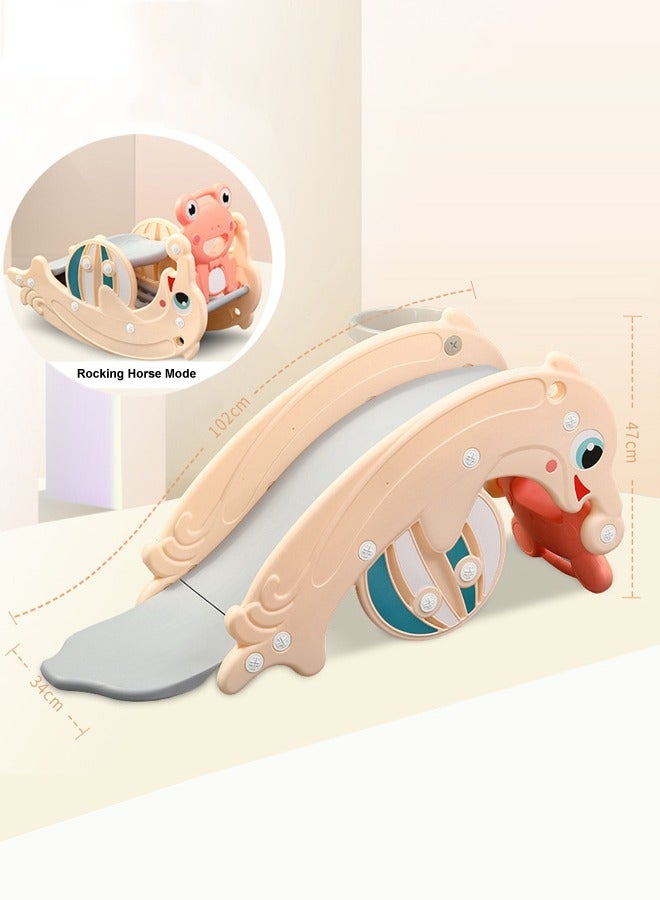 Kids Slide Indoor Playground Children Rocker Three In One Sliding toy