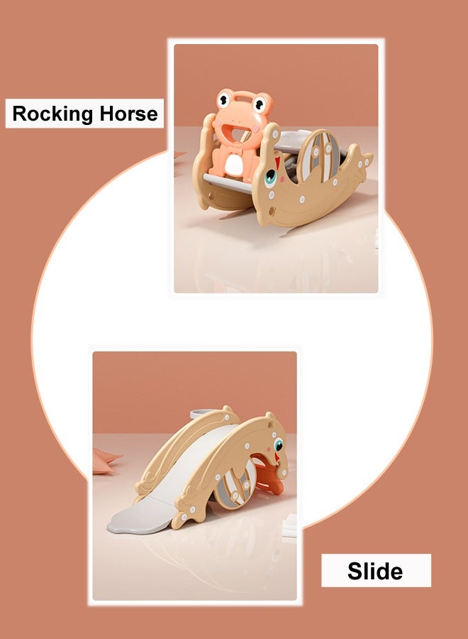 Kids Slide Indoor Playground Children Rocker Three In One Sliding toy