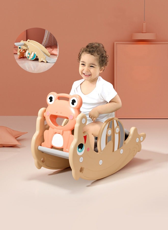 Children's Multi-Functional Slide Rocking Horse Combination For Baby Household Small Sliding Toy