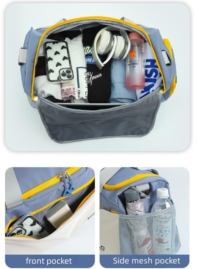 Unisex New Independent Shoe Box Gym Sacks Dry Wet Separation Exercise Yoga Fitness Bag Large Capacity Travel Bag