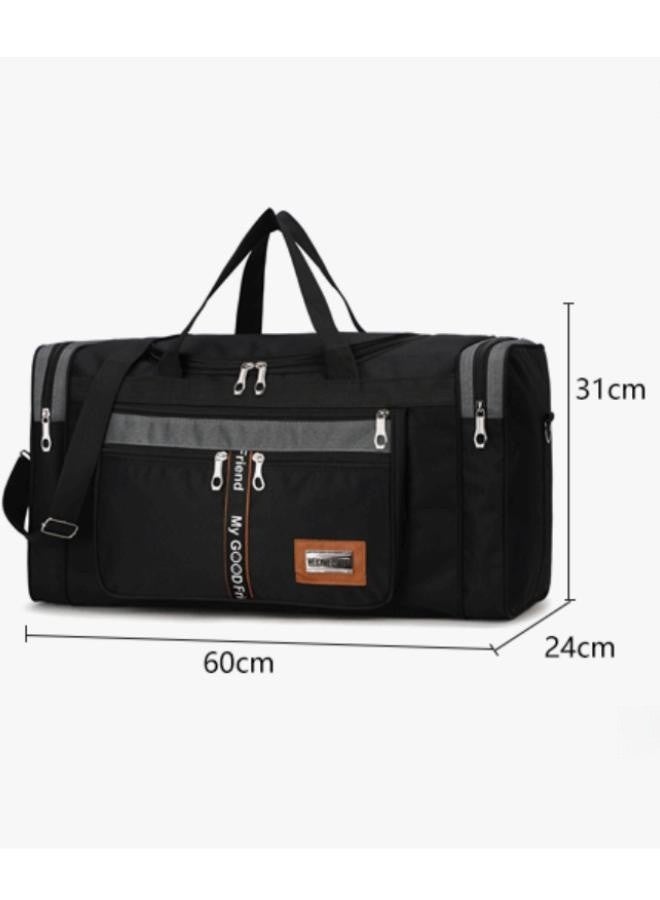 Large-capacity Foldable Portable Travel Bag Unisex Student Travel Luggage Bag Waterproof Gym Sacks