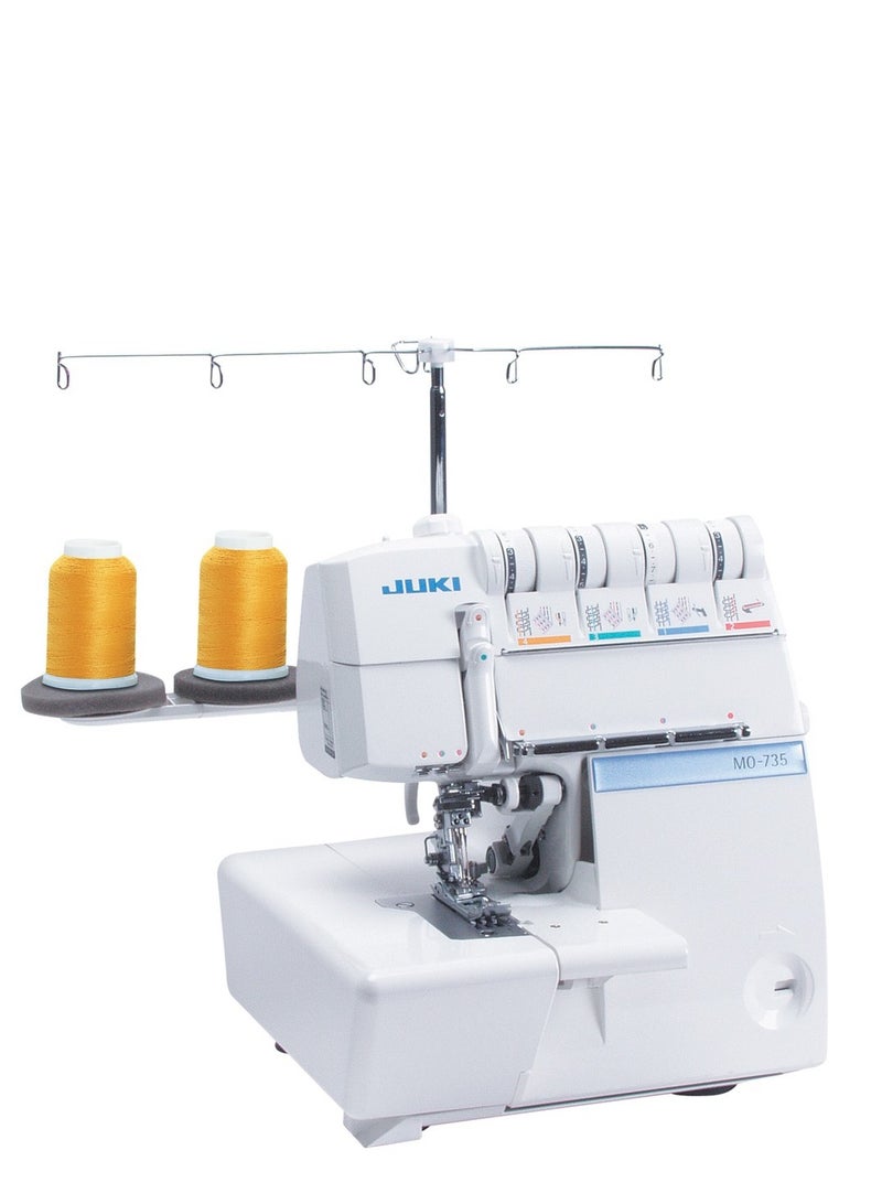 Juki MO-735 5-Thread Serger & Cover Stitch and Chain Stitch Rolled Hem