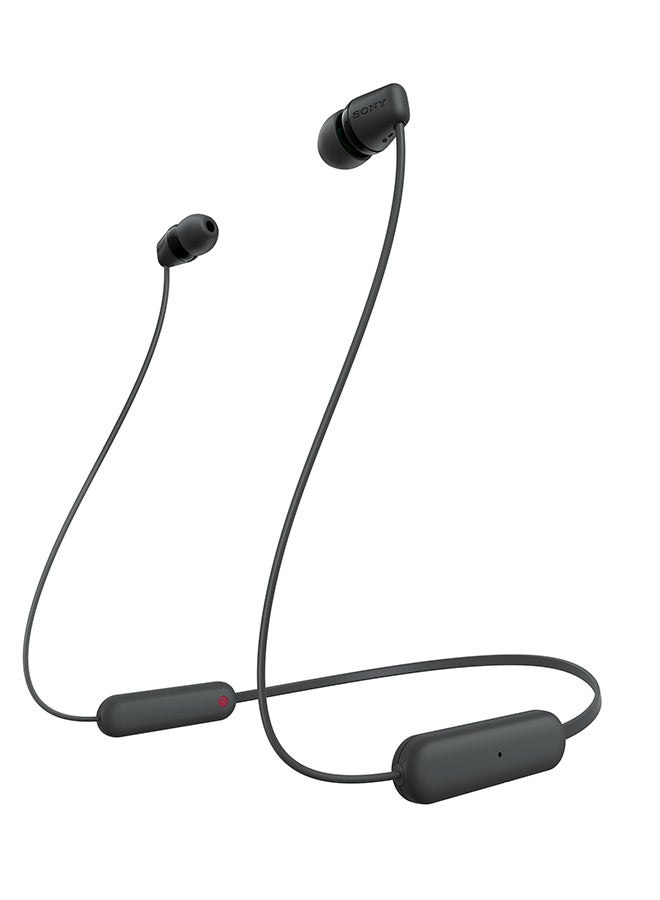 WI-C100  In Ear Wireless Bluetooth Headphones With Mic Black