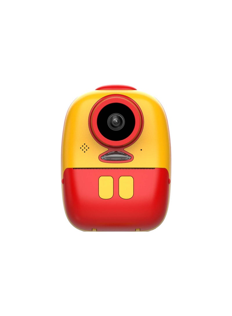 Kids Camera 1080P Full-HD 1000mAh Built-in Battery Supports 32GB Micro SD Slot Rechargeable Battery Up to 4H Battery Life With Selfie Camera Instant Print 2