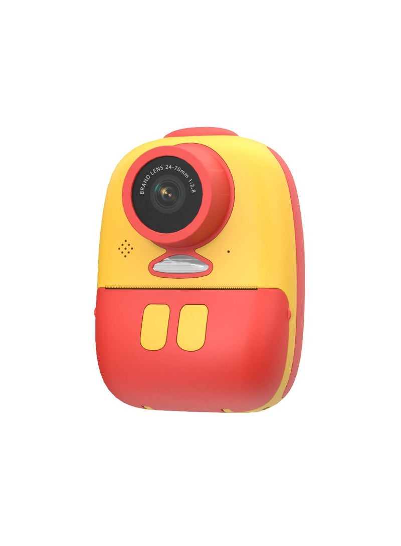 Kids Camera 1080P Full-HD 1000mAh Built-in Battery Supports 32GB Micro SD Slot Rechargeable Battery Up to 4H Battery Life With Selfie Camera Instant Print 2