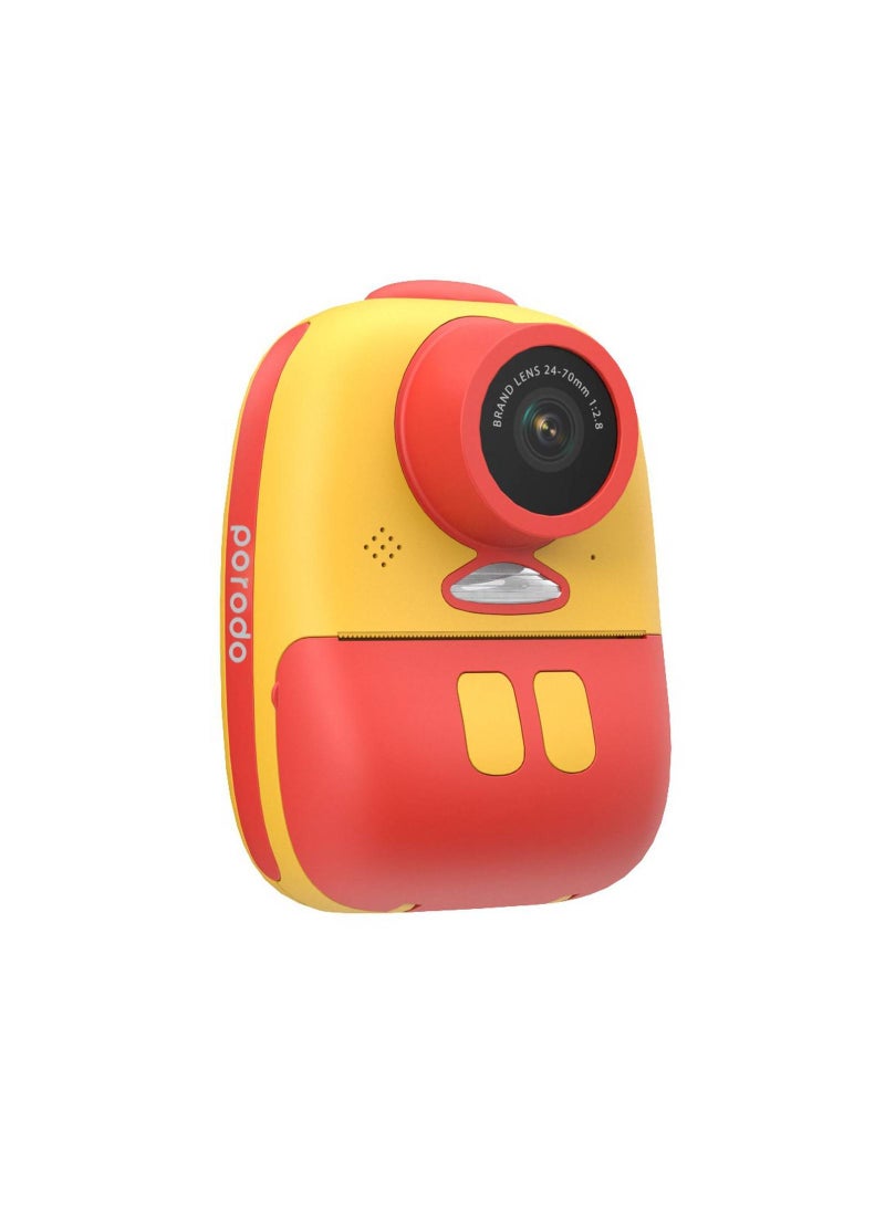 Kids Camera 1080P Full-HD 1000mAh Built-in Battery Supports 32GB Micro SD Slot Rechargeable Battery Up to 4H Battery Life With Selfie Camera Instant Print 2