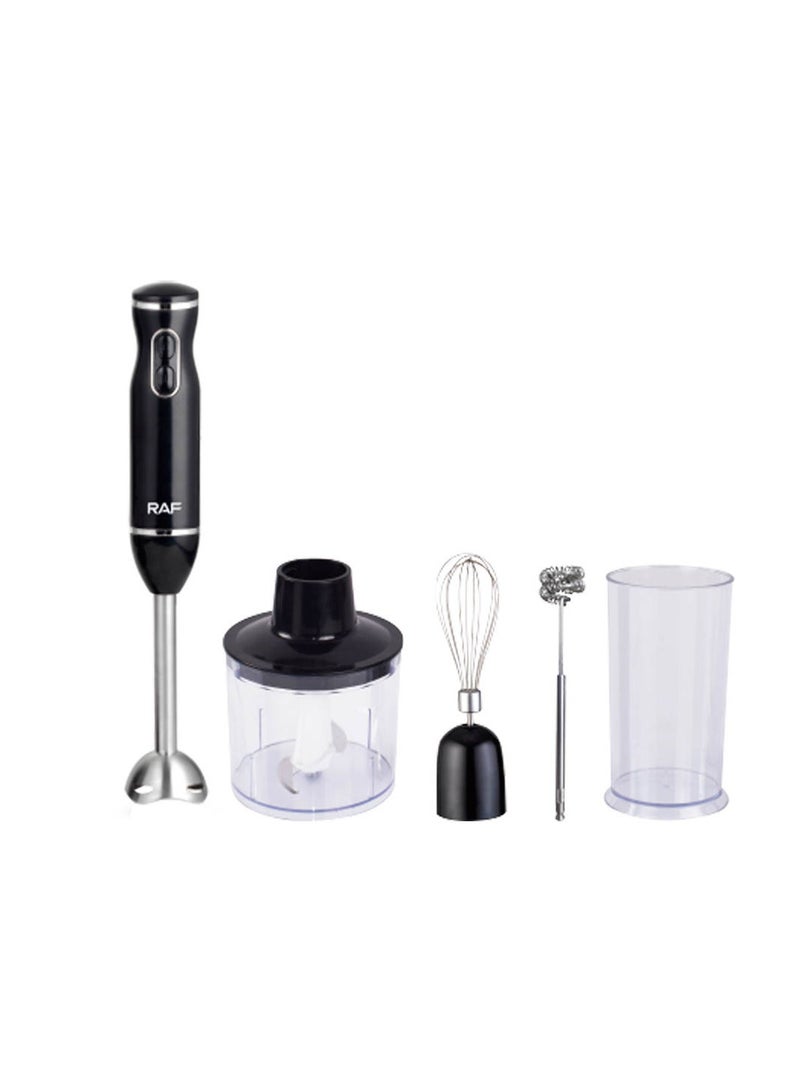 BLENDER SET 5 İN 1 || Stainless Steel 400W || Powerful Turbo Boost With Variable Speeds, Chopper, Mixer, Food Processor, Smoothie Maker and milk frother