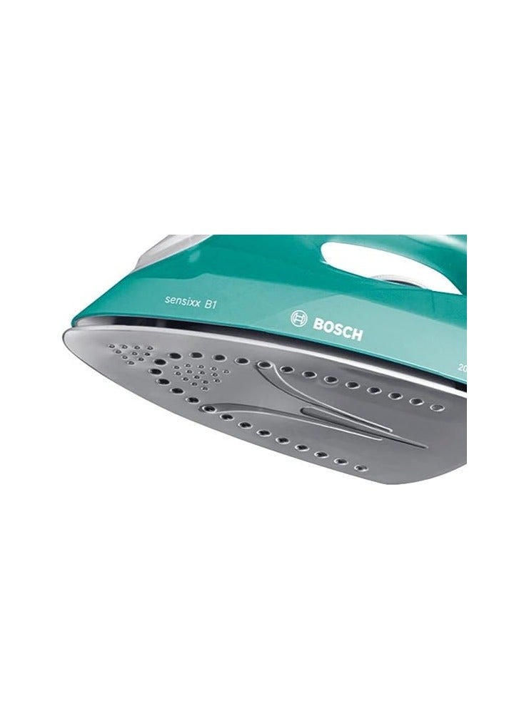 Steam Iron TDA2301GB With Spray Function - 2000W Easy To Store And Clean 0.22 L 2000 W TDA2301GB Green