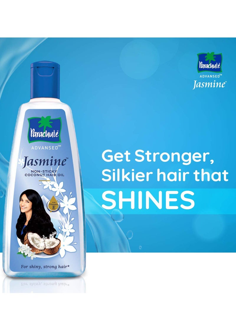 Parachute Advansed Jasmine Coconut Hair Oil 400ml Pack of 2 and 90ml