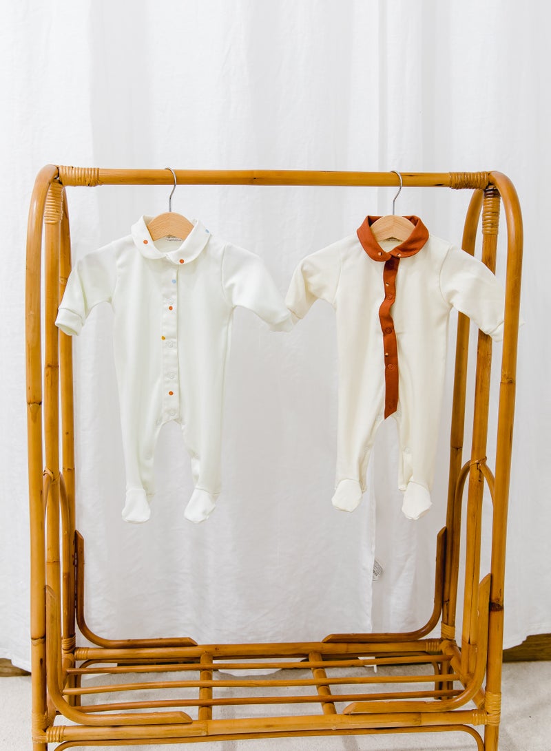 Gloop! Babygrow 1 month Acorn Summer