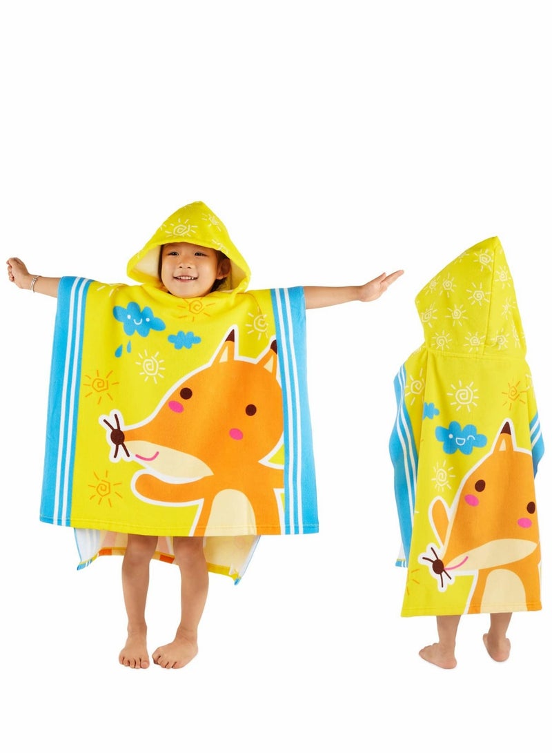 Hooded Baby Towel, Beach Towels, Thicker Bath  Washcloths - Ultra Absorbent and Softest Pool for Babie, Toddler Unisex Kids Poncho
