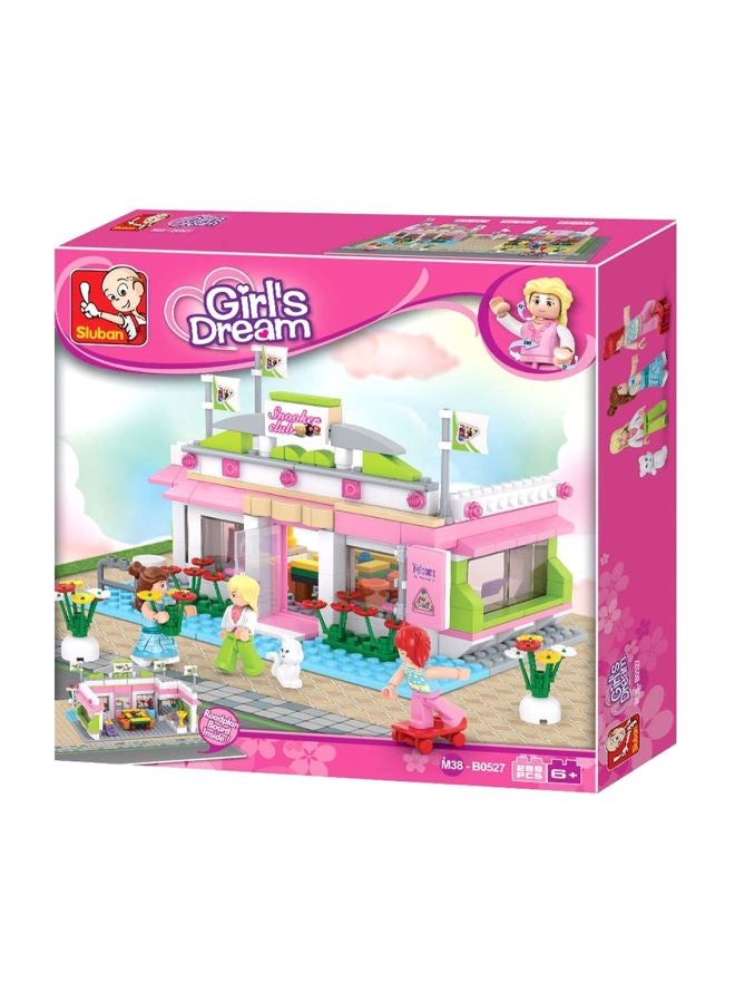 M38-B0527 Bricks Girls Dream Snooker Club Building Set M38-B0527 6+ Years