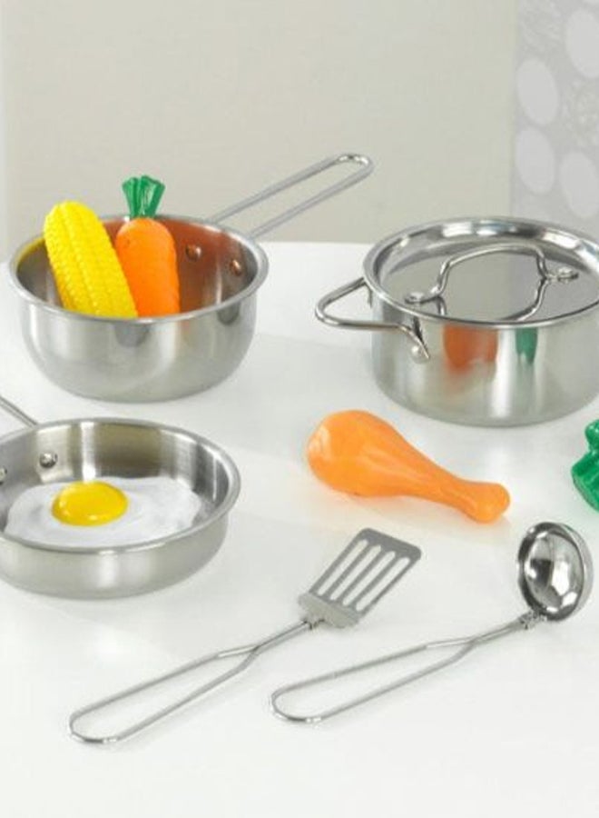 11-Piece Deluxe Cookware Set With Food 63186