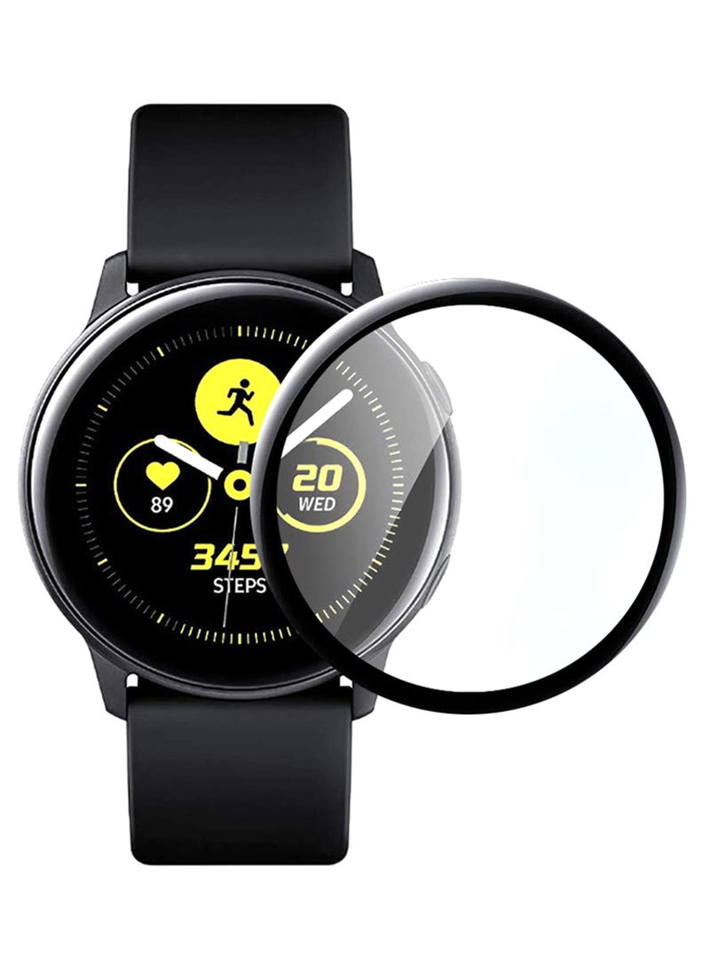 Full Coverage Curved Screen Protector For Samsung Watch Active 2 44mm Clear