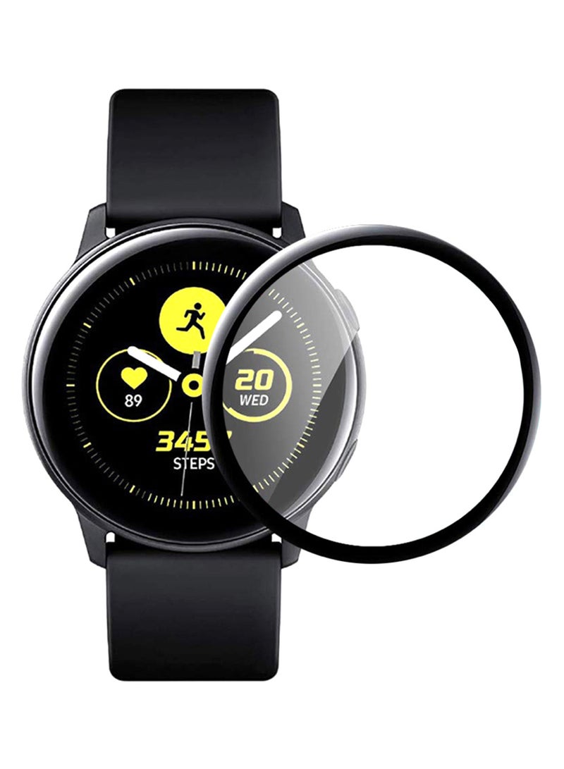 Full Coverage Curved Screen Protector For Samsung Watch Active 2 44mm Clear