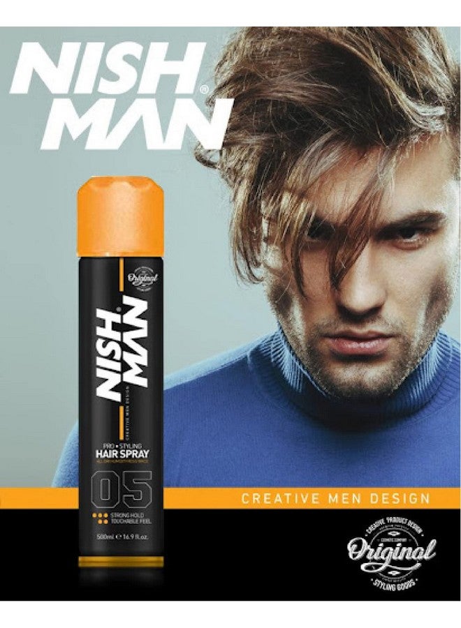 Ishman Hair Styling Series (Hair Spray 05 400Ml)