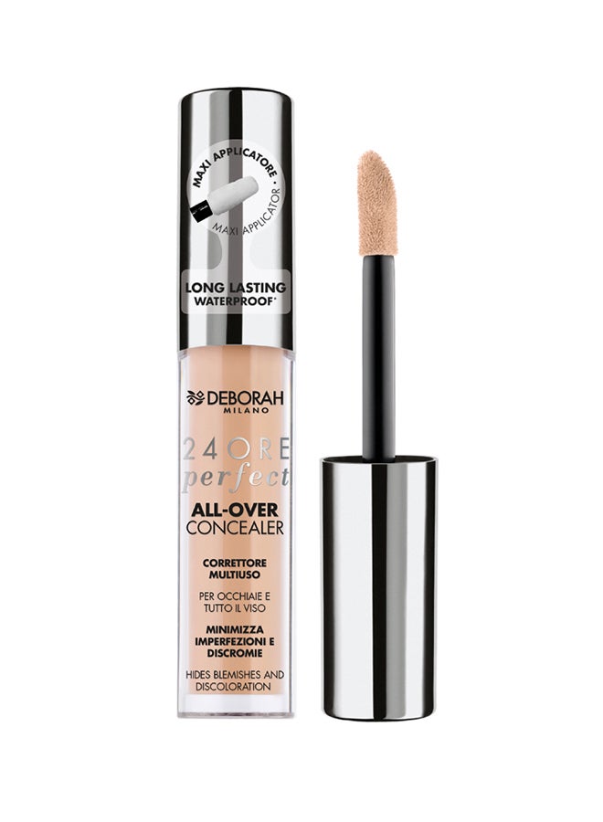 24Ore Perfect All Over Concealer Long Lasting Waterproof 02 - Beige