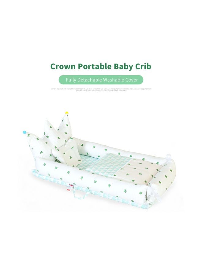 Crown Designed Portable Crib