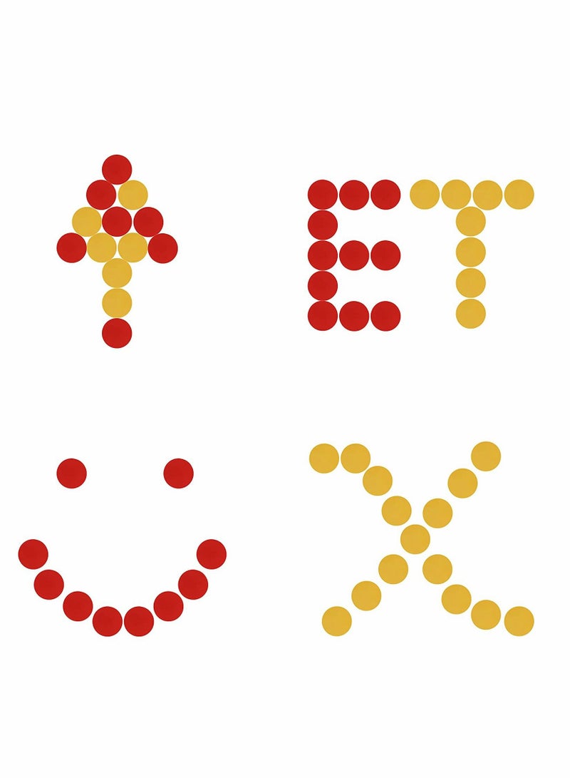 Two Color Counters, 100 pcs, Counters for Kids Math, Math Red and Yellow Kids, Counting Chips,