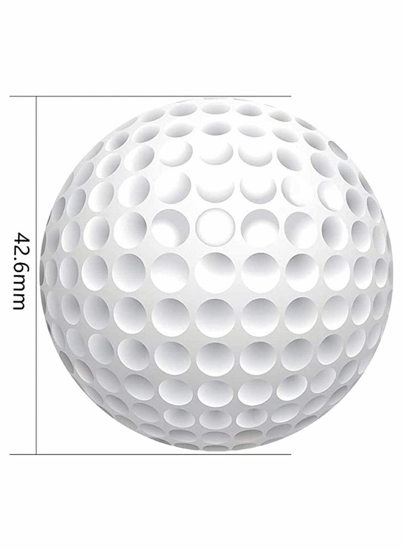 Glow Golf Balls Led in The Dark Flashing Ball Light up Long Lasting Bright Night Sports 6 Colors for Your Choice (6 Pcs)