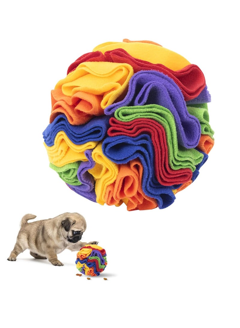 Dogs Interactive Ball Puzzle Toy for Encourages Natural Foraging Skills Training Stress Relief Small Medium Pets