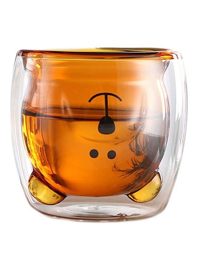 Double Wall Glass Mugs multicolour 230mm